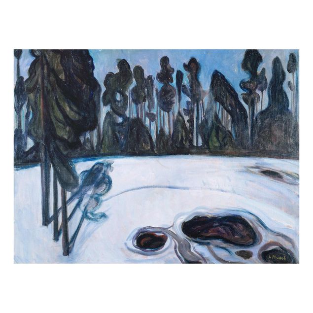 Stile artistico Edvard Munch - Notte stellata