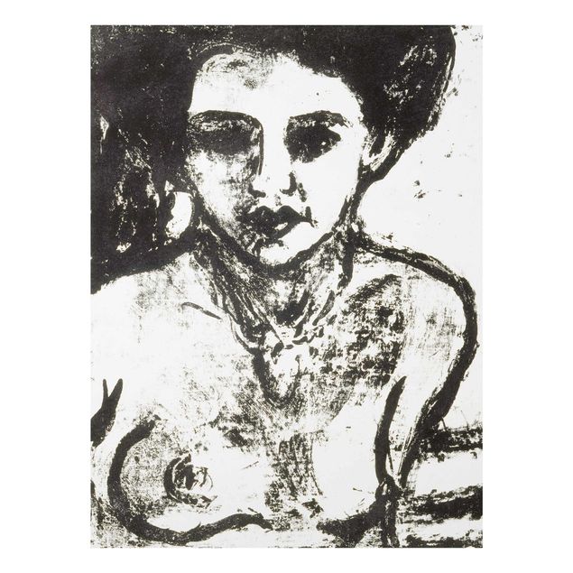 Quadri moderni   Ernst Ludwig Kirchner - Bambino d'artista