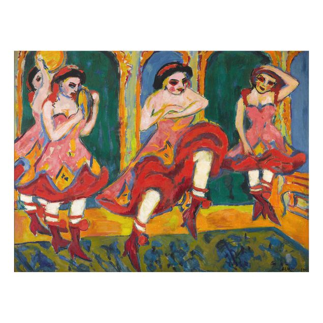 Riproduzioni quadri Ernst Ludwig Kirchner - Ballerini di Czardas