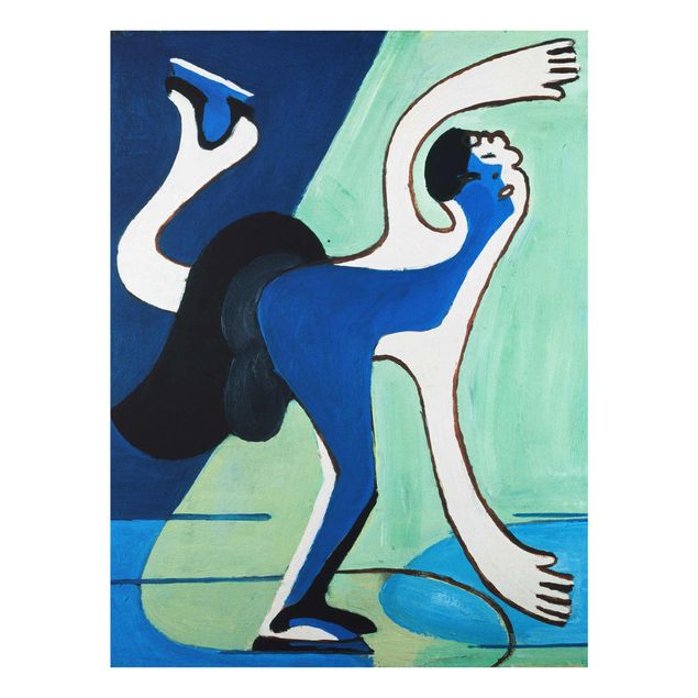 Riproduzioni quadri famosi Ernst Ludwig Kirchner - Il pattinatore sul ghiaccio