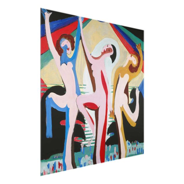 Quadri nudi Ernst Ludwig Kirchner - Danza a colori