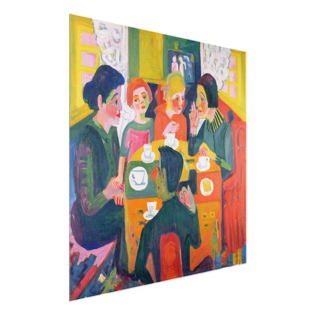 Quadri caffè Ernst Ludwig Kirchner - Tavolino da caffè
