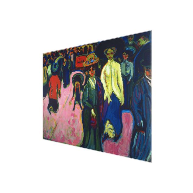 Kirchner quadri Ernst Ludwig Kirchner - Strada a Dresda