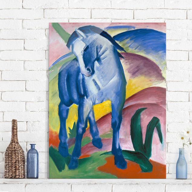 Stampe quadri famosi Franz Marc - Cavallo blu I