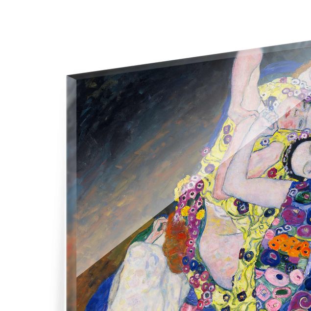 Quadro viola Gustav Klimt - La Vergine