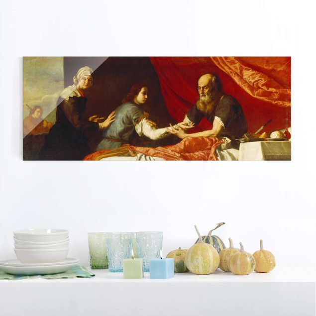 Riproduzioni Jusepe De Ribera - Isacco che benedice Giacobbe
