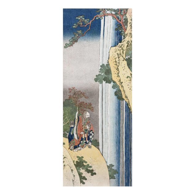 Quadro paesaggio Katsushika Hokusai - Il poeta Rihaku