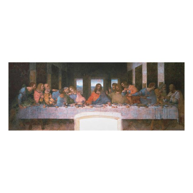Quadri in vetro spirituali Leonardo Da Vinci - L'ultima cena