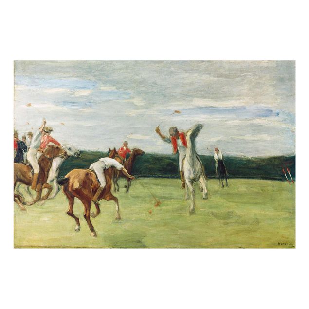 Quadri moderni   Max Liebermann - Giocatore di polo nel parco di Jenisch