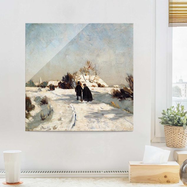Quadri paesaggistici Otto Modersohn - Il giorno di Capodanno