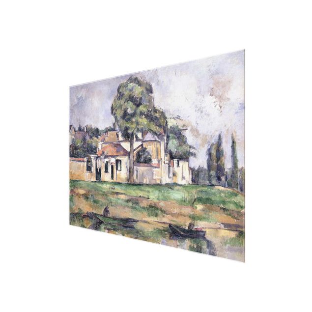 Quadri moderni per arredamento Paul Cézanne - Le rive della Marna