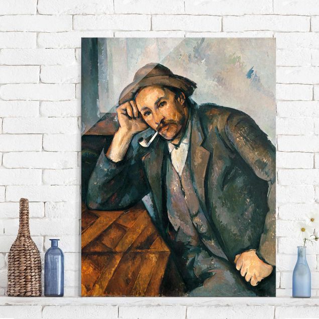 Quadri impressionisti Paul Cézanne - Il fumatore di pipa