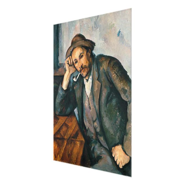 Quadro moderno Paul Cézanne - Il fumatore di pipa