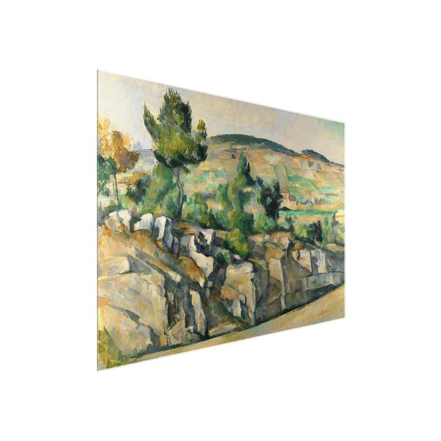 Quadri paesaggistici Paul Cézanne - Collina in Provenza