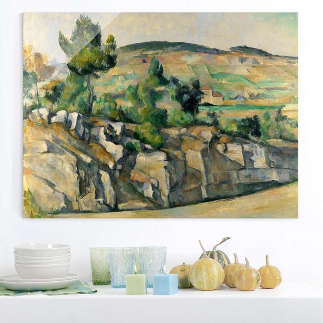 Impressionismo quadri Paul Cézanne - Collina in Provenza