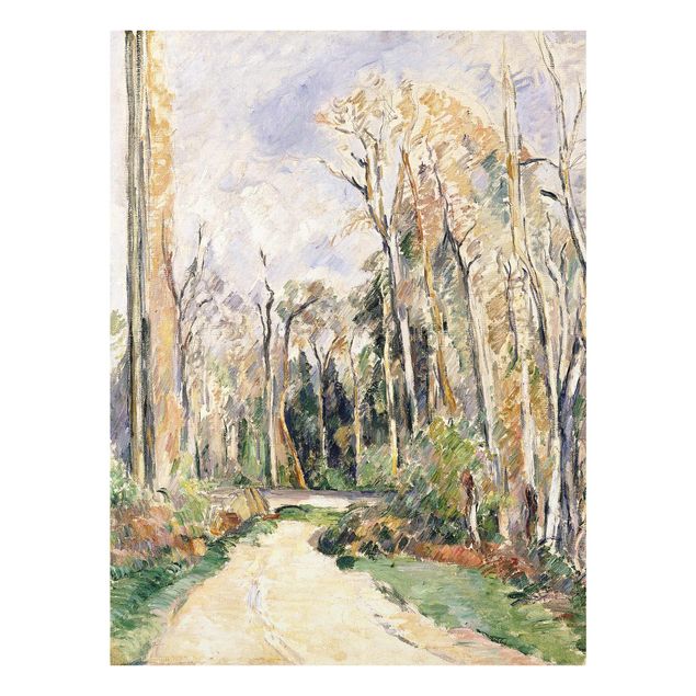 Correnti artistiche Paul Cézanne - Sentiero all'ingresso della foresta
