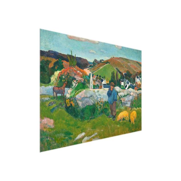 Quadri impressionisti Paul Gauguin - Il guardiano di porci