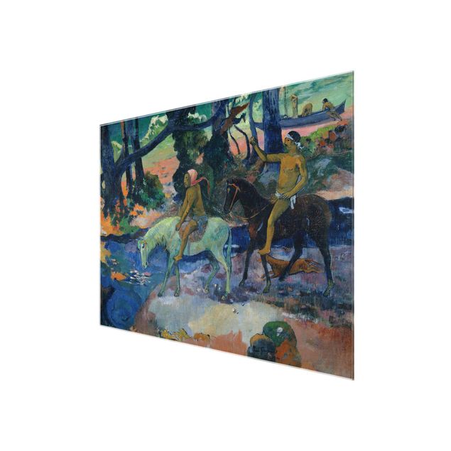 Quadri moderni   Paul Gauguin - La fuga, il guado