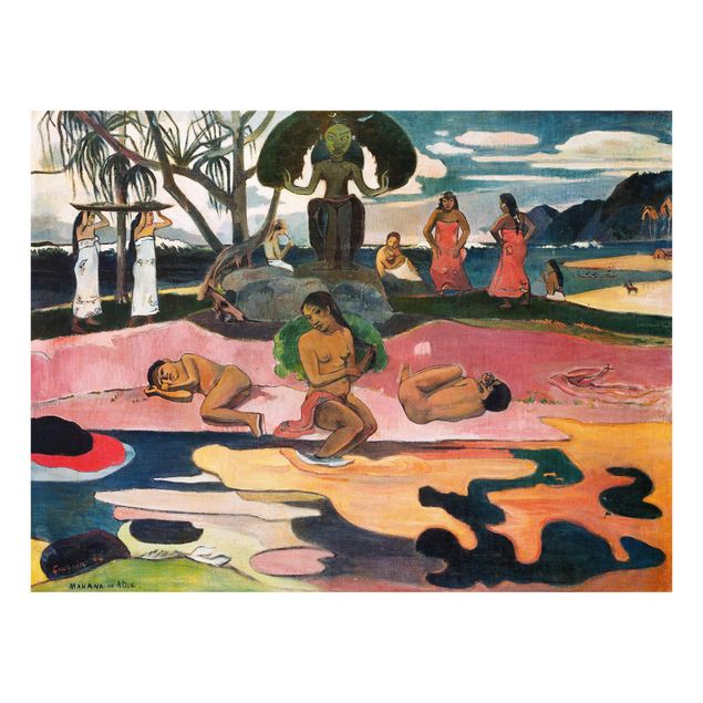 Quadro mare Paul Gauguin - Il giorno degli dei (Mahana No Atua)