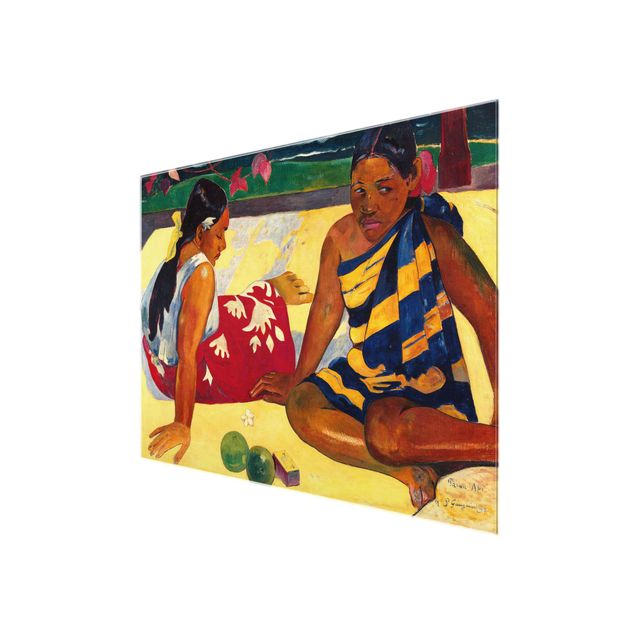 Riproduzioni quadri famosi Paul Gauguin - Parau Api (Due donne di Tahiti)
