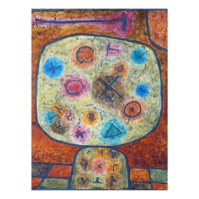 Quadri moderni   Paul Klee - Fiori nella pietra
