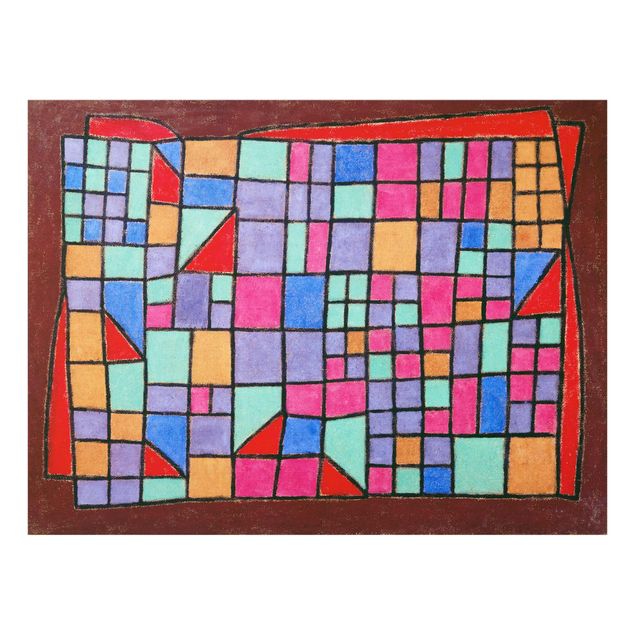 Quadri moderni   Paul Klee - Facciata di vetro