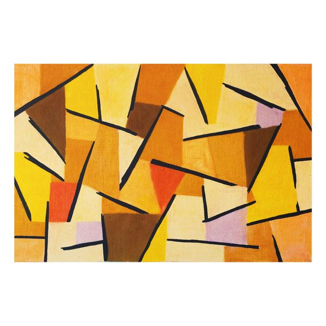 Quadro moderno Paul Klee - Lotta armonizzata