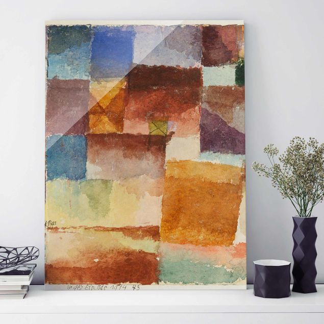 Stampe quadri famosi Paul Klee - Nella terra desolata