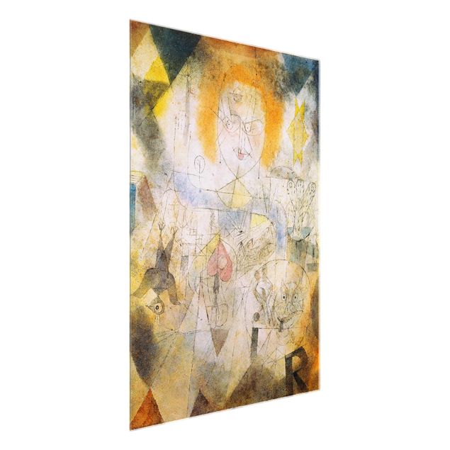 Quadri in vetro astratti Paul Klee - Irma Rossa