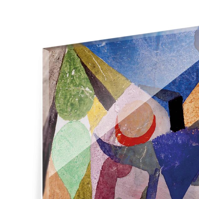 Quadri moderni colorati Paul Klee - Paesaggio mite tropicale