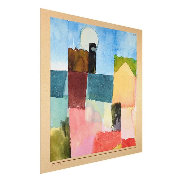 Quadri in vetro astratti Paul Klee - Alba (St. Germain)