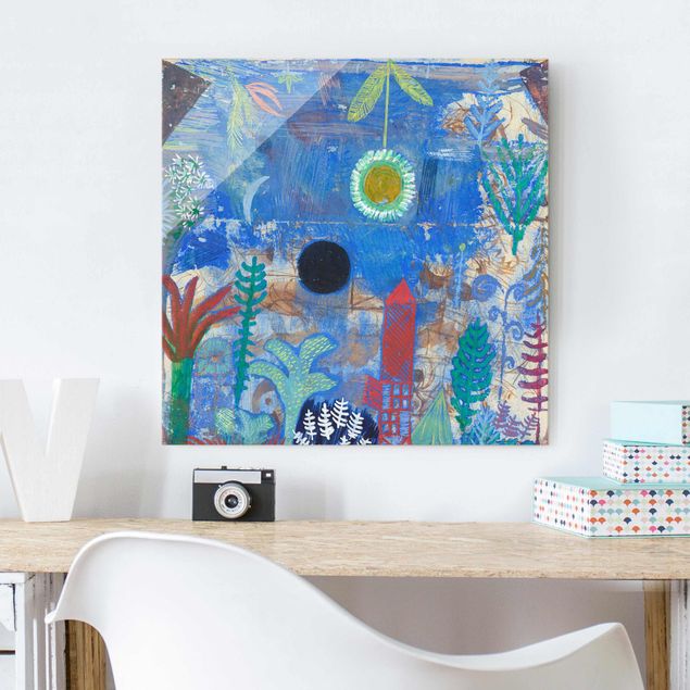 Stile di pittura Paul Klee - Paesaggio sommerso