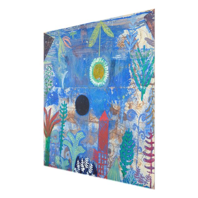 Quadro blu Paul Klee - Paesaggio sommerso