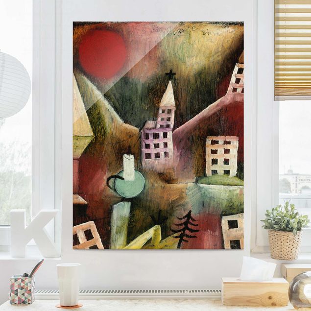 Correnti artistiche Paul Klee - Villaggio distrutto