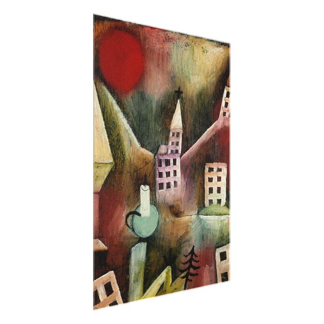 Quadri moderni   Paul Klee - Villaggio distrutto