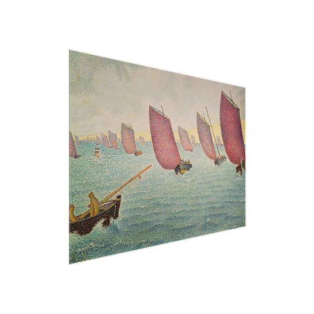 Stile artistico Paul Signac - La regata di Concarneau