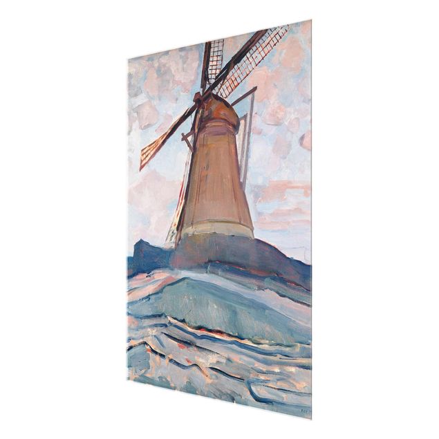 Quadro moderno Piet Mondrian - Mulino a vento