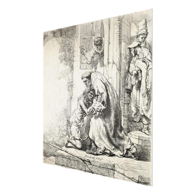 Riproduzione quadri famosi Rembrandt van Rijn - Il ritorno del figliol prodigo