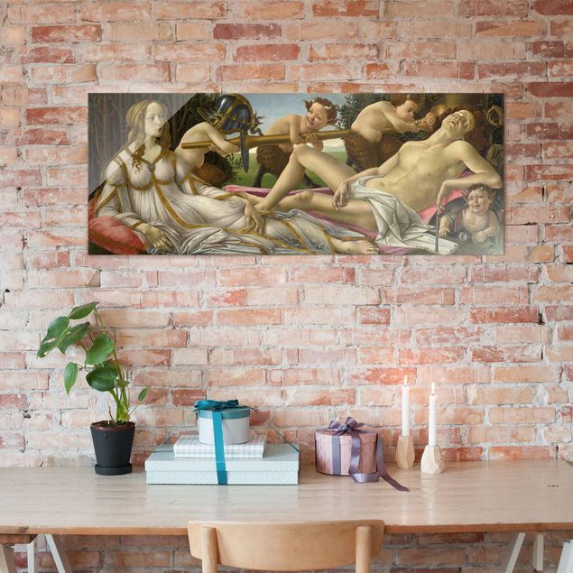 Stile di pittura Sandro Botticelli - Venere e Marte