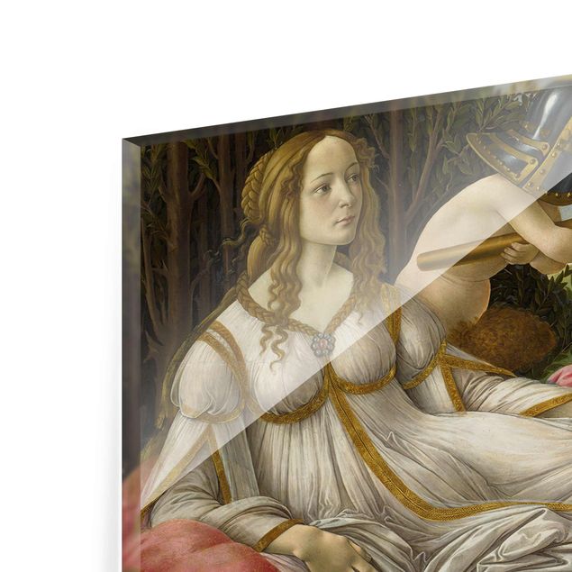 Magnettafel Glas Sandro Botticelli - Venere e Marte