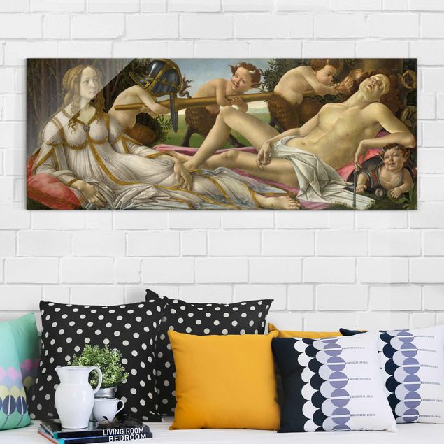 Stampe quadri famosi Sandro Botticelli - Venere e Marte