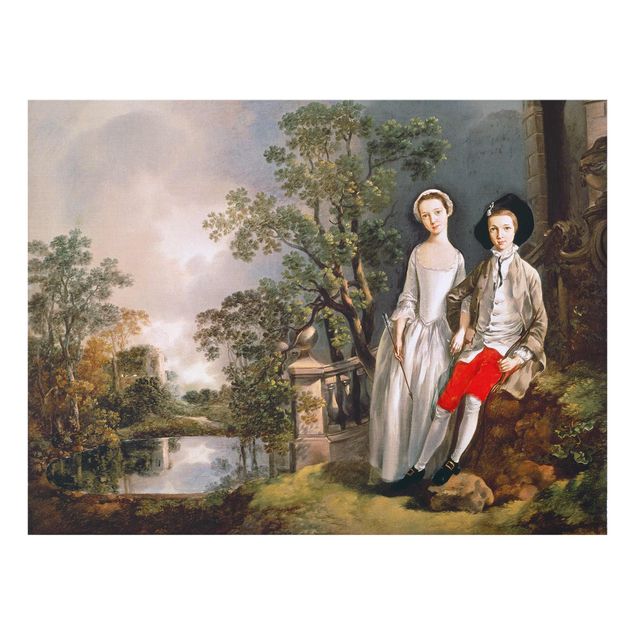 Riproduzioni quadri Thomas Gainsborough - Ritratto di Heneage Lloyd e sua sorella