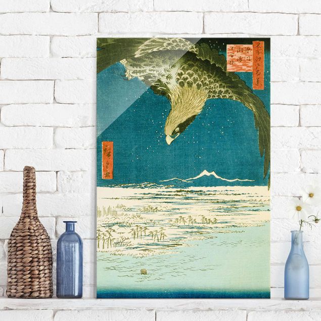 Riproduzioni quadri famosi Utagawa Hiroshige - La pianura presso Fukagawa Susaki