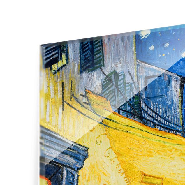 Quadri moderni per arredamento Vincent van Gogh - Terrazza di un caffè di notte