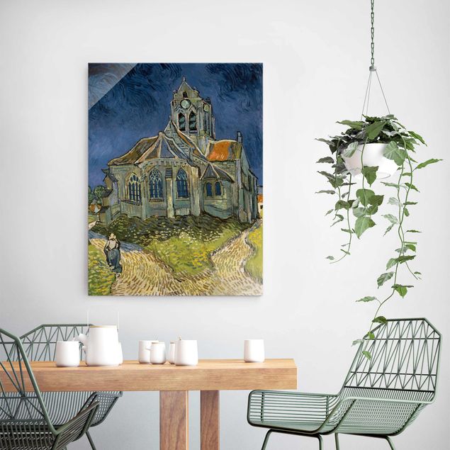 Quadri post impressionismo Vincent van Gogh - La chiesa di Auvers