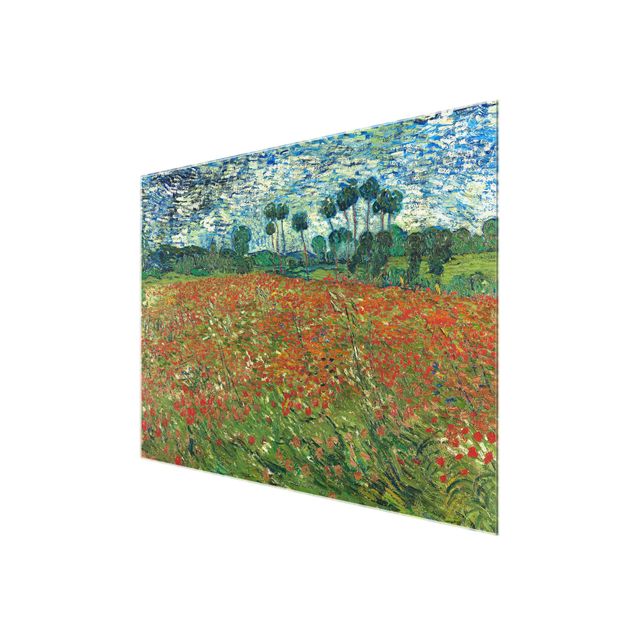 Quadri Impressionismo Vincent Van Gogh - Campo di papaveri