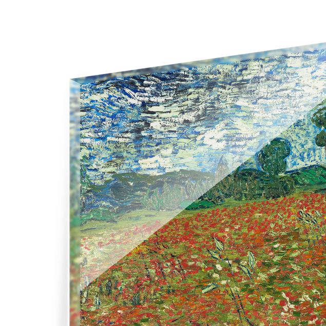 Quadri puntinismo Vincent Van Gogh - Campo di papaveri
