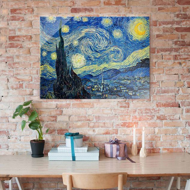 Impressionismo quadri Vincent Van Gogh - La notte stellata