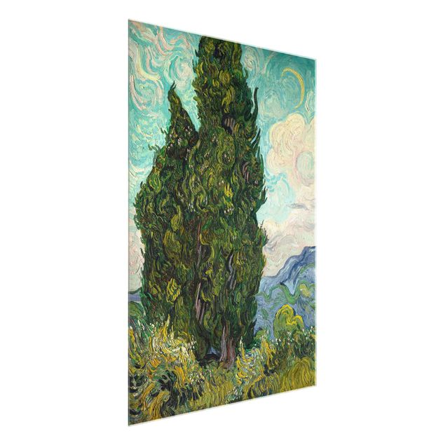 Riproduzioni Vincent van Gogh - Cipressi