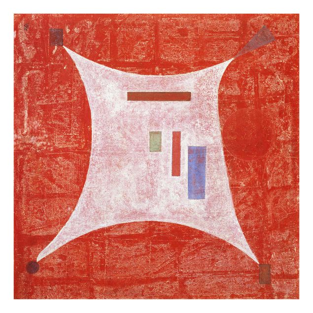 Quadri in vetro astratti Wassily Kandinsky - Verso i quattro angoli
